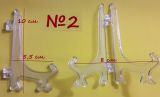 Подставка для тарелки Plastic № 2 09-028