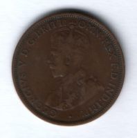 1/2 пенни 1916 г. Австралия