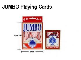 Карты Jumbo 12,5 х 9 см (пластик)