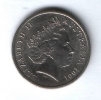 5 центов 2001 г. Австралия