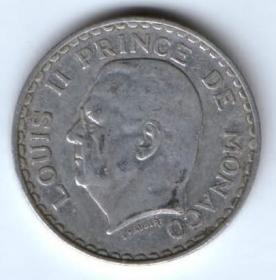 5 франков 1945 г. Монако