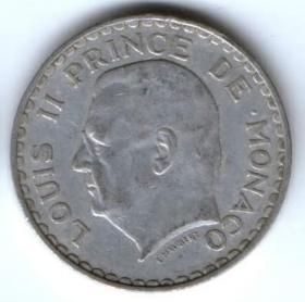 5 франков 1945 г. Монако