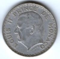 5 франков 1945 г. Монако