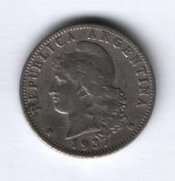 20 сентаво 1937 г. Аргентина
