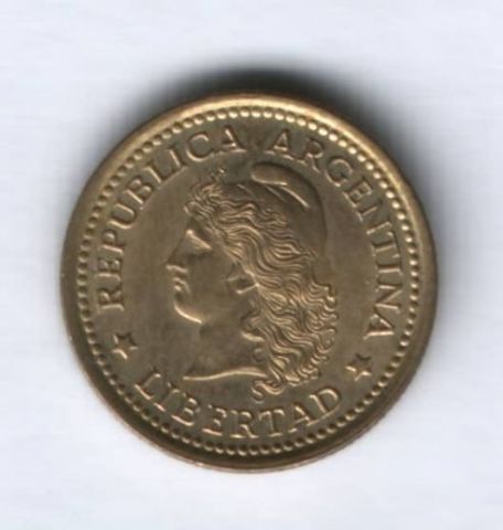 10 сентаво 1974 г. Аргентина