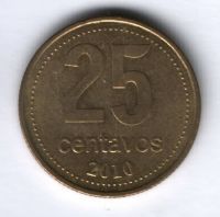 25 сентаво 2010 г. Аргентина