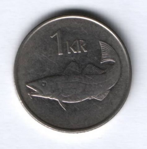 1 крона 2006 г. Исландия