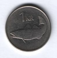 1 крона 2006 г. Исландия