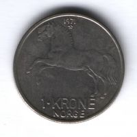 1 крона 1971 г. Норвегия XF