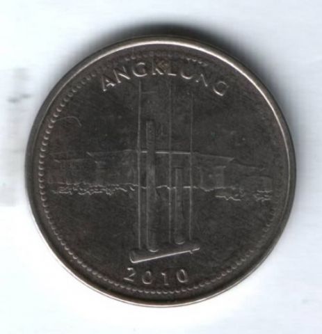 1000 рупий 2010 г. Индонезия