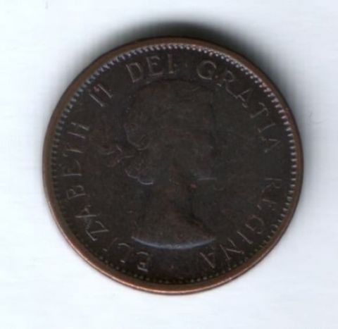1 цент 1964 г. Канада
