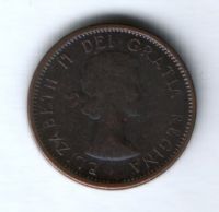 1 цент 1964 г. Канада
