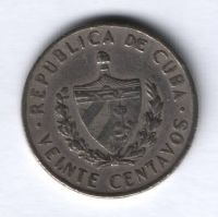 20 сентаво 1962 г. Куба