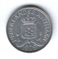 2,5 цента 1979 г. Нидерландские Антильские острова