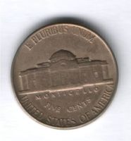 5 центов 1949 г. США