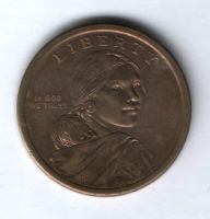 1 доллар 2009 г. США, Индианка, Три сестры