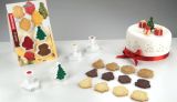 Формочки с печатью для печенья DELICIA 4 шт рождественские 630857