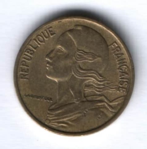 5 сантимов 1972 г. Франция