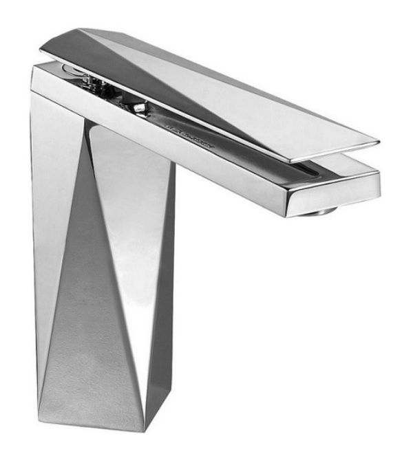 Смеситель для раковины высокий Bravat Diamond F118102C-2-RUS