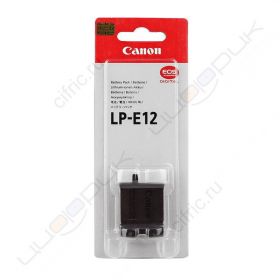 Аккумулятор Canon LP-E12 для Canon EOS-M, EOS M2, EOS Rebel SL1, EOS 100D