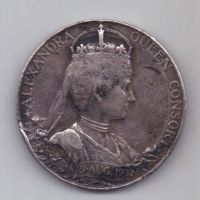 медаль 1902 г. Великобритания