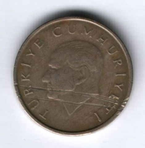 25000 лир 1998 г. Турция