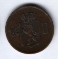 5 эре 1899 г. Норвегия