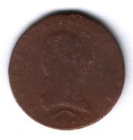 1 крейцер 1812 г. Австрия