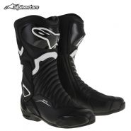 Мотоботы женские Alpinestars Stella SMX-6 V2, Чёрно-белые