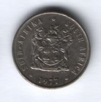 5 центов 1977 г. ЮАР