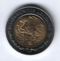 2 песо 2011 г. Мексика, UNC