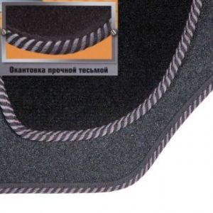 Текстильные (ворсовые/ велюровые) коврики для Daewoo в салон автомобиля Duomat - Польша