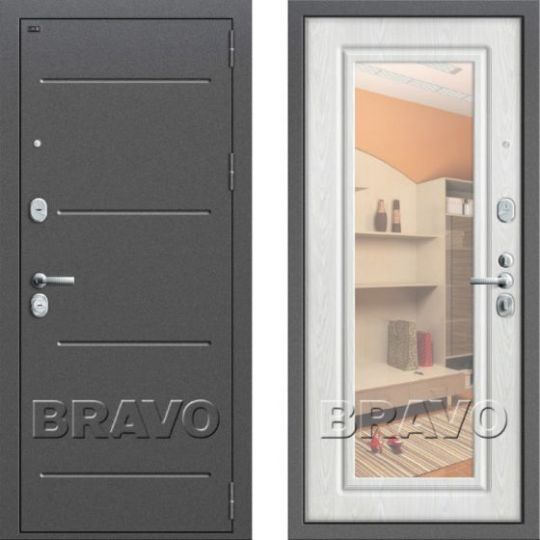 Porta S 104.П61 Антик Серебро/Bianco Veralinga