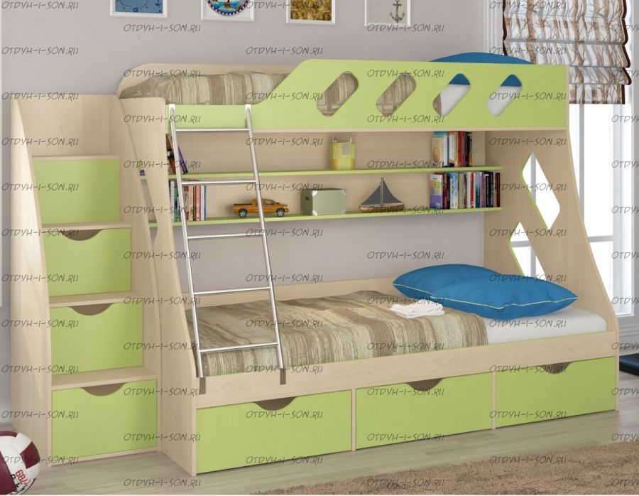 Кровать двухъярусная Дельта 20.01+
