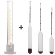 Купить Набор ареометров + Мерный цилиндр 100 мл