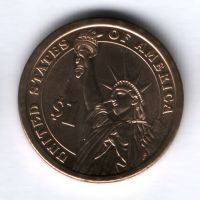1 доллар 2013 г. США, 27 президент Говард Тафт