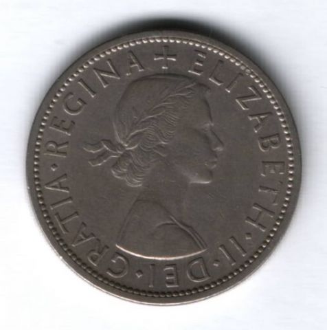 1/2 кроны 1957 г. Великобритания