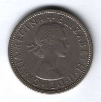 1/2 кроны 1957 г. Великобритания
