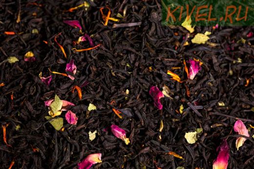 Чай чёрный ароматизированный Дикая вишня