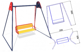 Качели-диван К-5