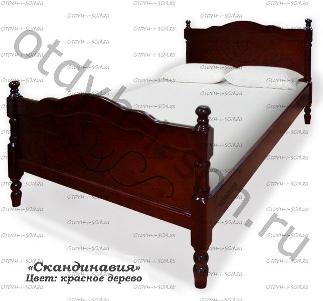 Кровать Скандинавия (ВМК Шале)