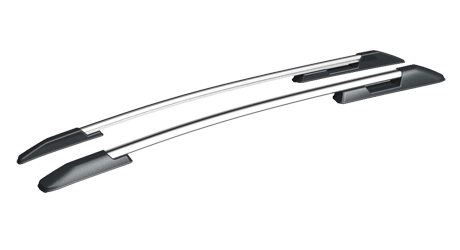 Рейлинги на Hyundai Tucson, анод серый