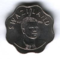 10 центов 2007 г. Свазиленд