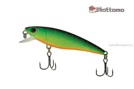 Воблер Mottomo Bang Minnow 65SP 6,3g Ghost Tiger