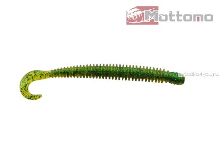 Твистер Mottomo Deft Worm 10см Watermelon Seed 8шт.