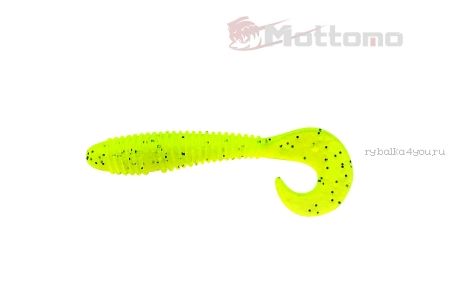 Твистер Mottomo Flasher 7,5см Chartreuse Pepper 5шт.