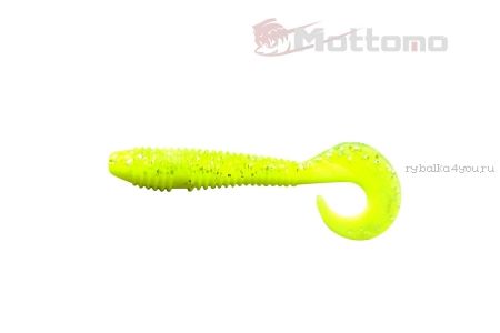 Твистер Mottomo Flasher 7,5см Chartreuse Shadow 5шт.