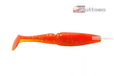 Виброхвост Mottomo Zander 8см Orange Gold 6шт.