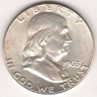 1/2 доллара 1963 г. США