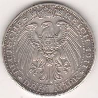 3 марки 1911 г. Пруссия Университет Бреслау